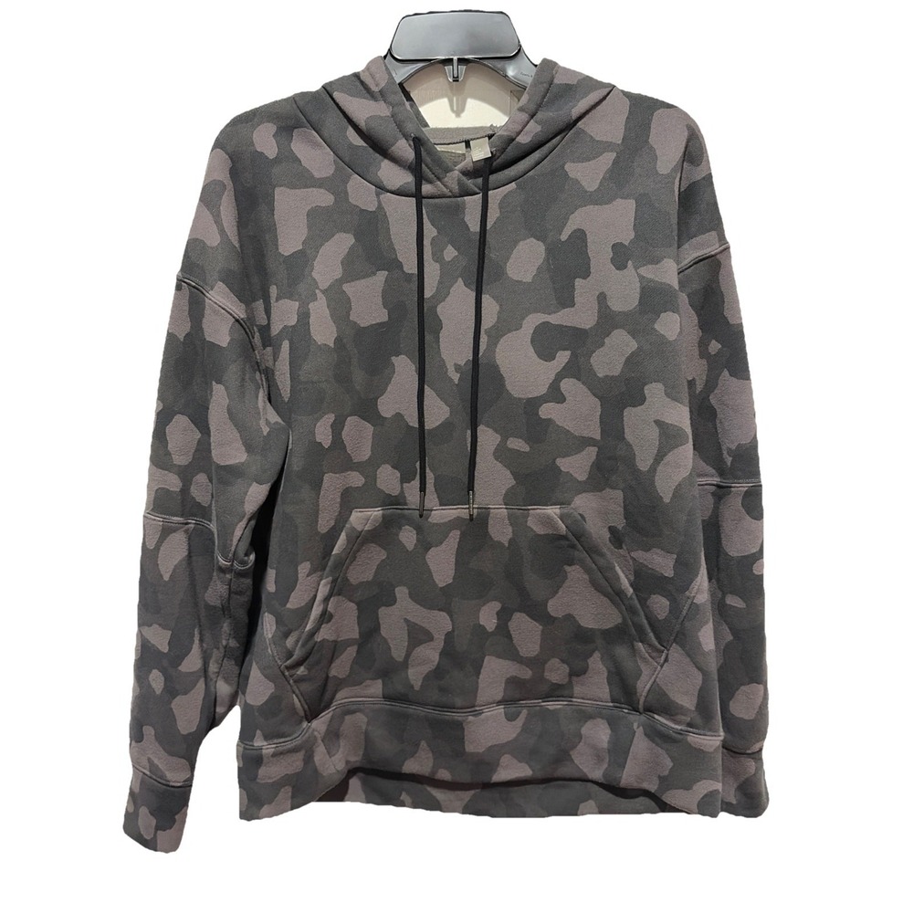 ZELLA Hoodie Mens Medium Athletic Pullover Camo Multicolor Kangaroo Pocket